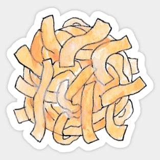 Fried Shrimp Ball Sticker